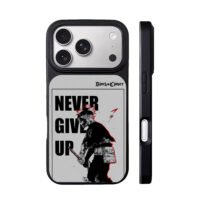 Black Clover Asta Never GiveUp iPhone 17 Pro Max Black Case