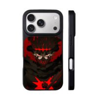 Black Clover Asta red demon art iPhone 17 Pro Max Black Case