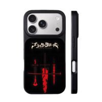 Black Clover red dark swords iPhone 17 Pro Max Black Case