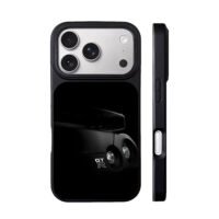Black GTR sports car rear logo iPhone 17 Pro Max Black Case