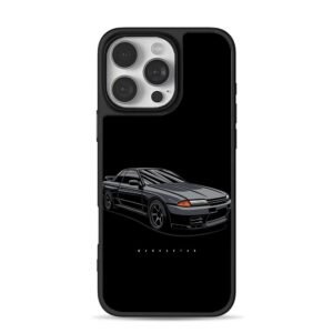 Black Nissan R32 Markaryan iPhone 16 Pro Max Black Case
