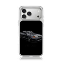 Black Nissan R32 Markaryan iPhone 17 Pro Max Electroplated Silver Case1