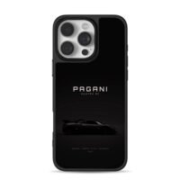 Black Pagani Huayra BC supercar iPhone 16 Pro Max Black Case