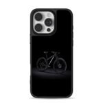 Black Trek mountain bike Chris Brown Phone Case Black Electroplated Silver For Iphone 11 To 17