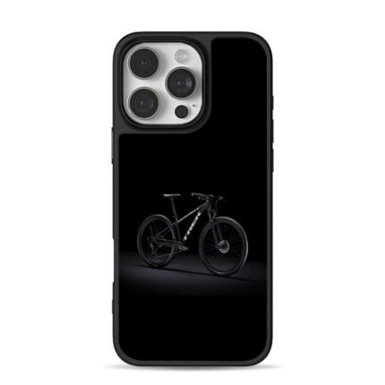 Black Trek mountain bike Chris Brown Phone Case Black Electroplated Silver For Iphone 11 To 17
