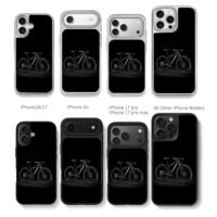 Black Trek MTB dark backdrop Chris Brown Phone Case Black Electroplated Silver For Iphone 11 To 17