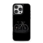 Black Trek MTB dark backdrop iPhone 16 Pro Max Black Case