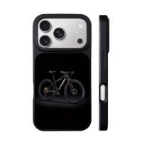 Black Trek MTB dark backdrop iPhone 17 Pro Max Black Case
