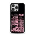 Blackpink member names collage iPhone 16 Pro Max Black Case