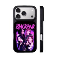 BLACKPINK pink kpop poster iPhone 17 Pro Max Black Case