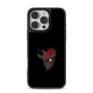 Bleach Ichigo half hollow mask iPhone 16 Pro Max Black Case