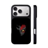 Bleach Ichigo half hollow mask iPhone 17 Pro Max Black Case