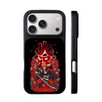 Bleach Ichigo katana skulls iPhone 17 Pro Max Black Case
