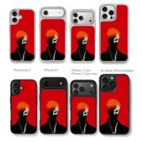 Bleach Ichigo Kurosaki mask art Chris Brown Phone Case Black Electroplated Silver For Iphone 11 To 17