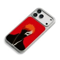 Bleach Ichigo Kurosaki mask art Phone Case for iPhone 11-17 & Samsung Galaxy S24-S26 - Image 5