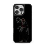 Bleach Ichigo Kurosaki Zangetsu art iPhone 16 Pro Max Black Case