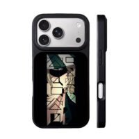Bleach Kisuke Urahara cut art iPhone 17 Pro Max Black Case