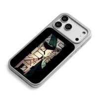 Bleach Kisuke Urahara cut art iPhone 17 Pro Max Electroplated Silver Case2