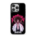 Bleach Kyoraku Shunsui art iPhone 16 Pro Max Black Case