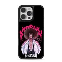 Bleach Kyoraku Shunsui art iPhone 16 Pro Max Black Case
