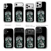 Bleach Ulquiorra Arrancar art Chris Brown Phone Case Black Electroplated Silver For Iphone 11 To 17