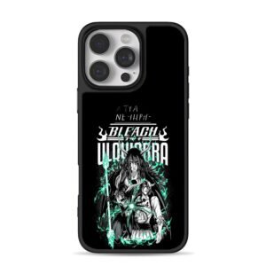 Bleach Ulquiorra Arrancar art iPhone 16 Pro Max Black Case
