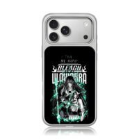 Bleach Ulquiorra Arrancar art iPhone 17 Pro Max Electroplated Silver Case1