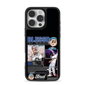 Blessd rapper cartoon photos Phone Case for iPhone 11-17 & Samsung Galaxy S24-S26