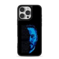 Blue John Wick Baba Yaga art iPhone 16 Pro Max Black Case