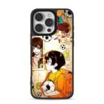 Blue Lock Bachira soccer art iPhone 16 Pro Max Black Case