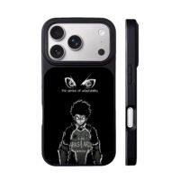 Blue Lock Isagi soccer art iPhone 17 Pro Max Black Case