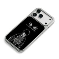 Blue Lock Isagi soccer art iPhone 17 Pro Max Electroplated Silver Case2