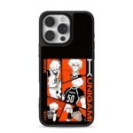 Blue Lock Kunigami soccer art iPhone 16 Pro Max Black Case