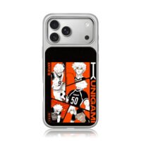 Blue Lock Kunigami soccer art iPhone 17 Pro Max Electroplated Silver Case1