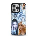 Blue Megan girls collage penguin iPhone 16 Pro Max Black Case