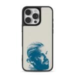 Blue portrait Kendrick Lamar iPhone 16 Pro Max Black Case