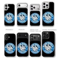 Blue Shell Coffee Mario wing shell Chris Brown Phone Case Black Electroplated Silver For Iphone 11 To 17