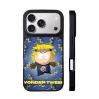 Blue South Park Wonder Tweek cartoon iPhone 17 Pro Max Black Case