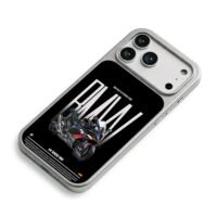 BMW M1000 RR superbike graphic iPhone 17 Pro Max Electroplated Silver Case2