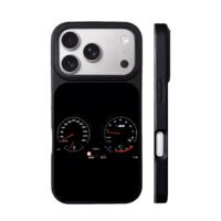 BMW M2 speedometer tachometer iPhone 17 Pro Max Black Case