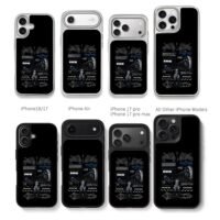 BMW S1000RR bike blueprint art Chris Brown Phone Case Black Electroplated Silver For Iphone 11 To 17