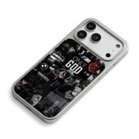BMWM Porsche Rolex motor money iPhone 17 Pro Max Electroplated Silver Case2