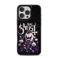 Boo Ghosts Mario Luigi Spooky iPhone 16 Pro Max Black Case
