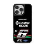 Brad Keselowski 6 Castrol Ford iPhone 16 Pro Max Black Case