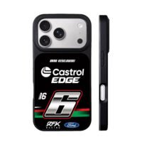 Brad Keselowski 6 Castrol Ford iPhone 17 Pro Max Black Case