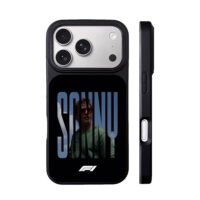 Brad Pitt Sonny F1 graphic iPhone 17 Pro Max Black Case