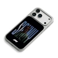Brad Pitt Sonny F1 graphic iPhone 17 Pro Max Electroplated Silver Case2