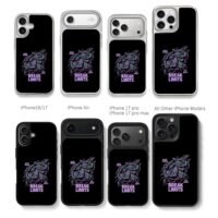 Break limits gym cracked art Chris Brown Phone Case Black Electroplated Silver For Iphone 11 To 17
