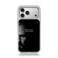 Breaking Bad Walt Money Quote iPhone 17 Pro Max Electroplated Silver Case1