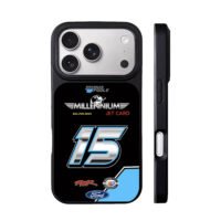 Brennan Poole 15 NASCAR Ford iPhone 17 Pro Max Black Case